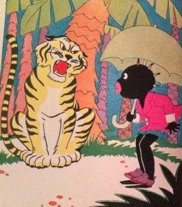 Sambo encounters a hungry tiger