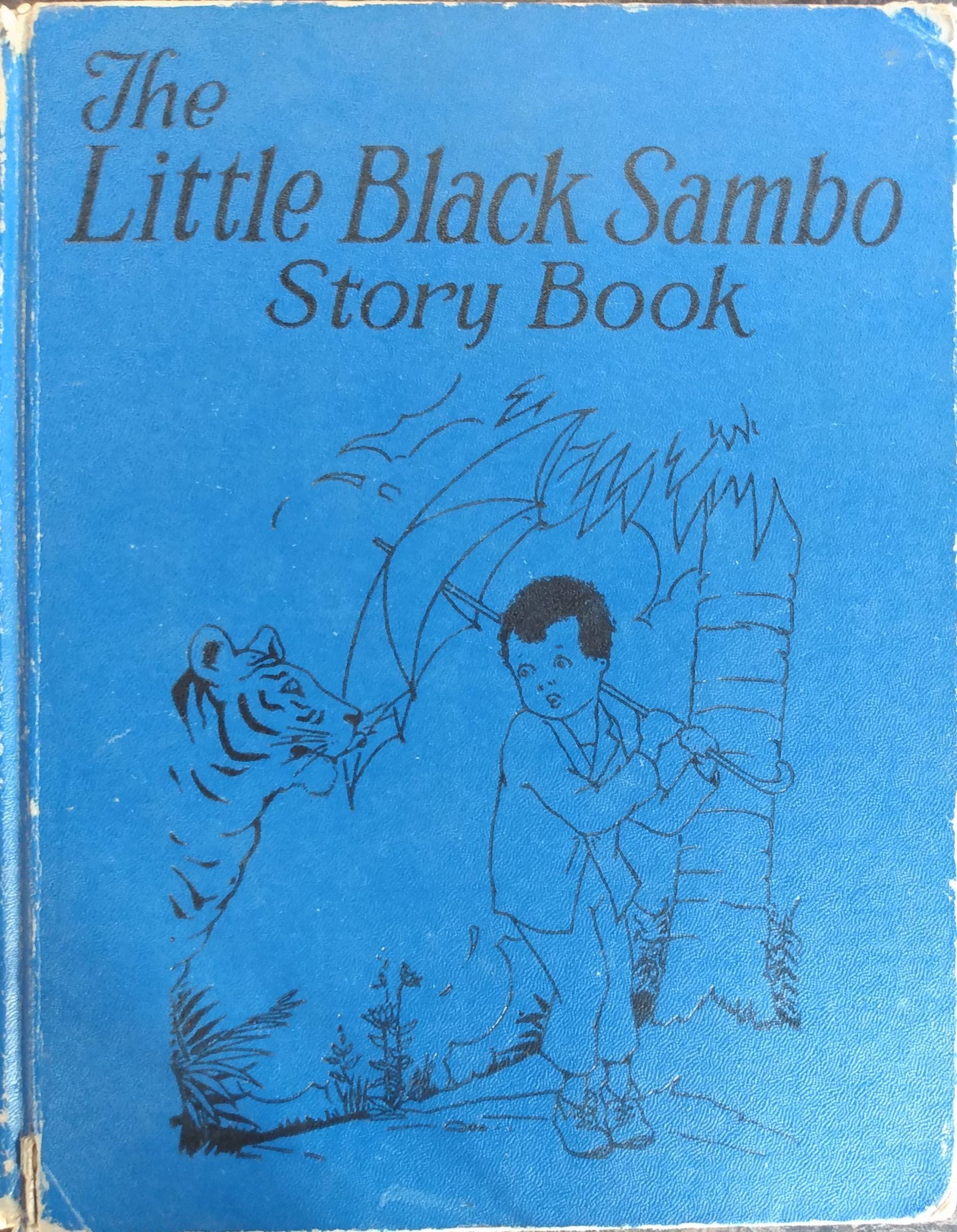 Cover of the Little Black Sambo Story Book