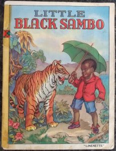 The cover of R.A. Burley's 1939 version of Little Black Sambo
